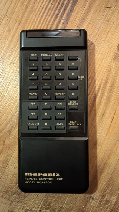 Oryginalny pilot Marantz RC-52CC (CD / Zmieniarka) - Vintage