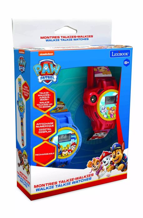 Zegarek z krótkofalówkami Paw Patrol Lexibook DMWTW1PA. Lexibook. Nowy Produkt