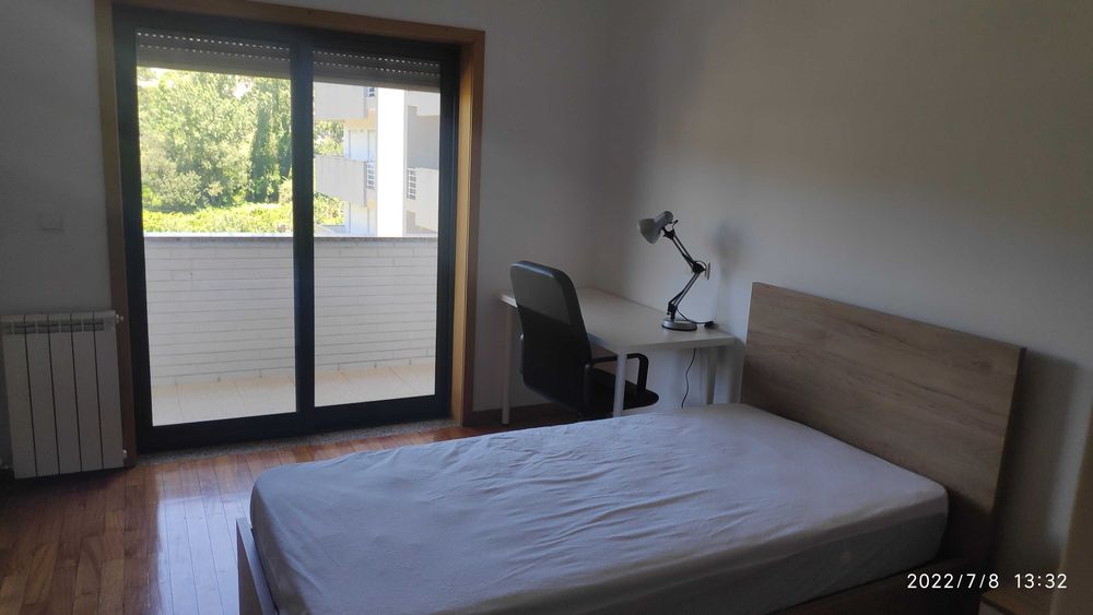 Quartos junto da Universidade do Minho, em Gualtar, Braga.