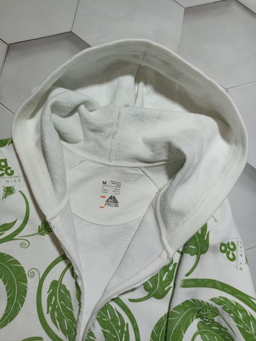Nike ACG x Delphi Collective All Over Leaf Print Hoodie M (Fit to S)