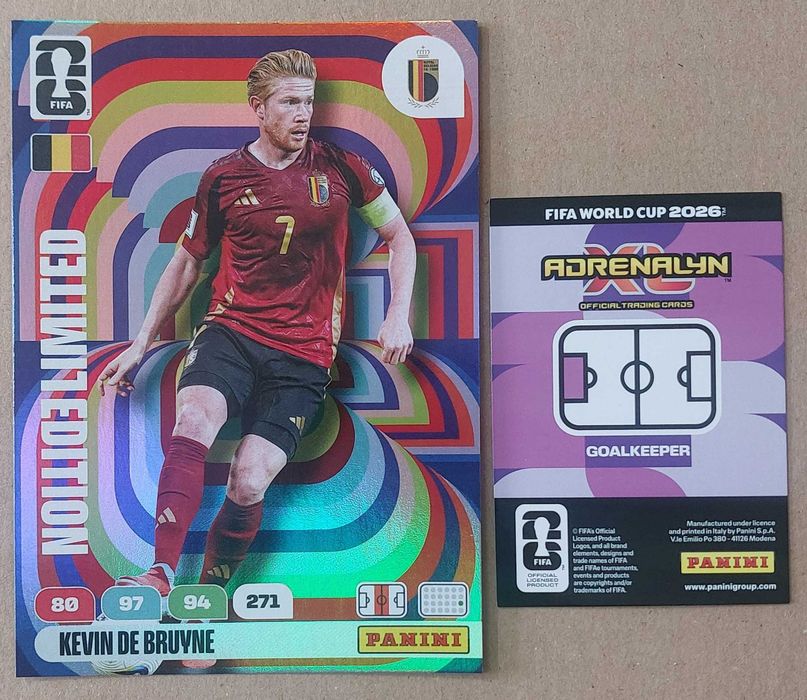 Panini Adrenalyn Fifa 2026 - Cartas Limited Edition XXL - Escolha as suas faltas
