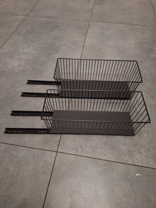 Kosze na szynach 2szt