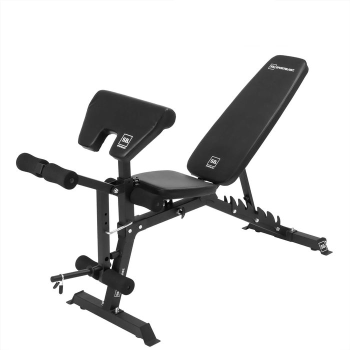 Ławka treningowa regulowana płaska skos góra modlitewnik SB-RO GD