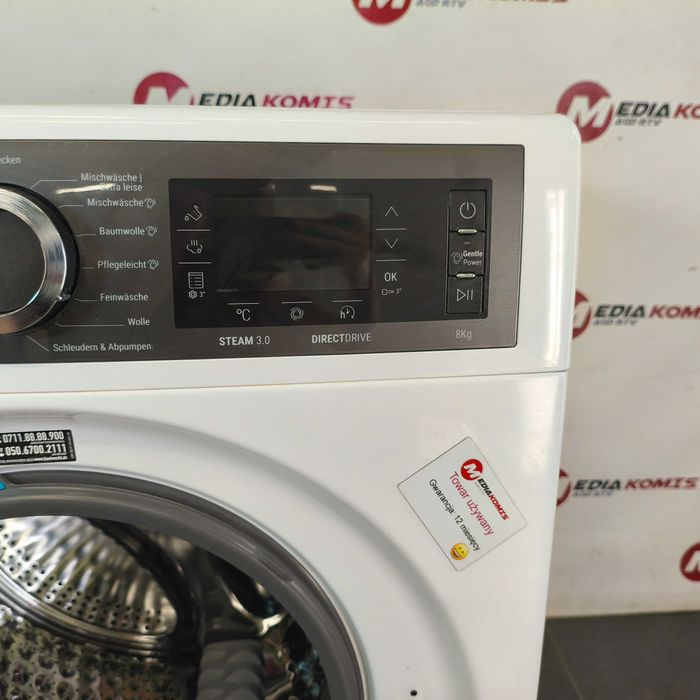 Pralka Bauknecht B8 W846WB DE [12m-scy gwar] A/8kg/1400obr/60,7 gł [3]