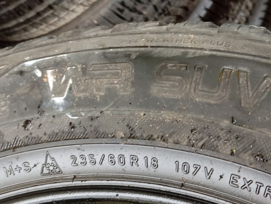 235 60 r18 107V Nokian WR SUV 3 komplet zima wymiana
