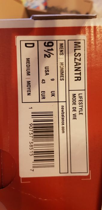 New Balance Nowe Okazja r43 czerwone super light