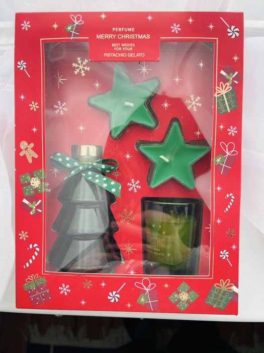 Подарунковий новорічний набір, ароматизований «фісташкове морозиво»