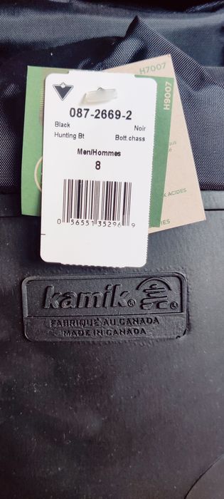 чоботи гумові, нові,  Kamic, до - 40