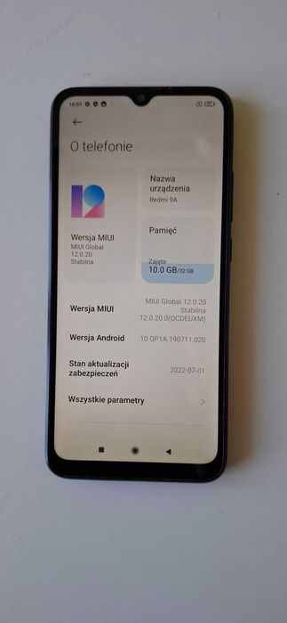 Smartfon Xiaomi Redmi 9A