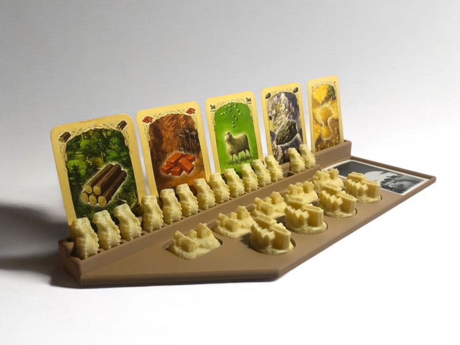 CATAN - Organizador de peças e cartas