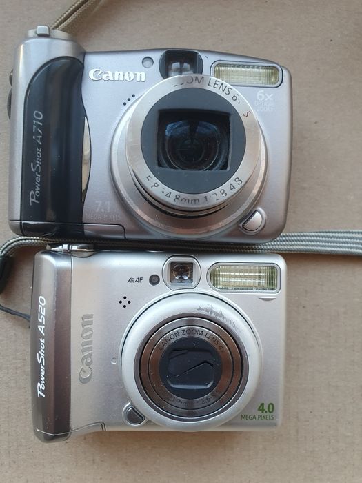 Цифровий фотоапарат Canon A520.A710.Кодак. На запчастини.