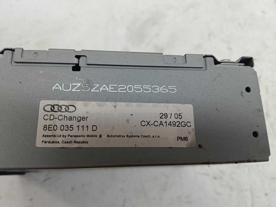 Zmieniarka Płyt CD Audi A4 b6 b7 8E0,035,111D Gwarancja WYSYŁKA