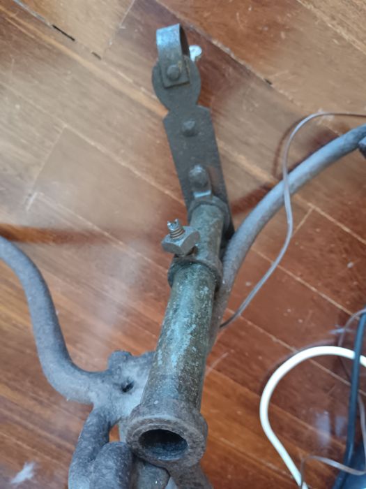 Armadilha antiga de cartuchos de sal