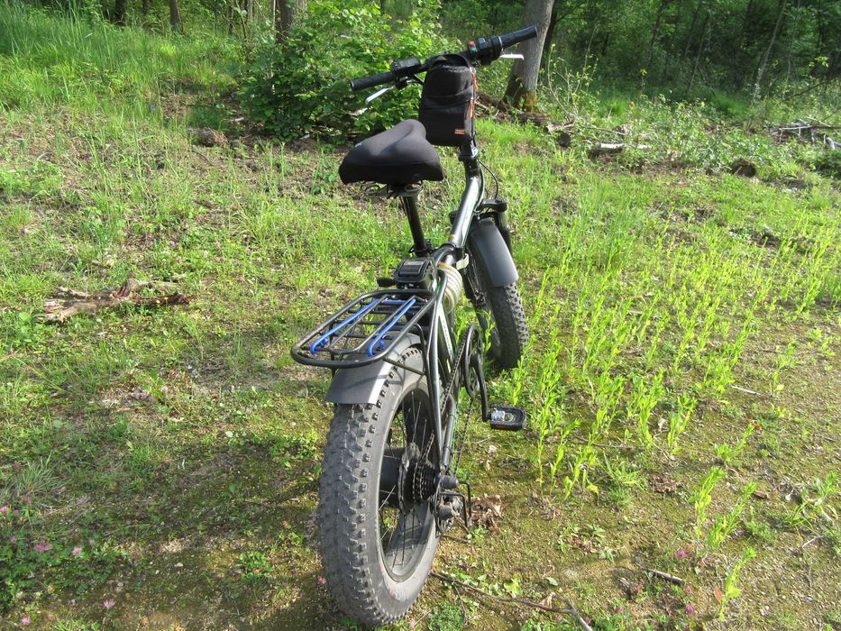 Rower elektryczny składany fatbike