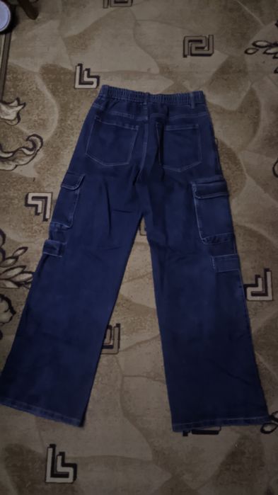 Широкие джинсы под кастом