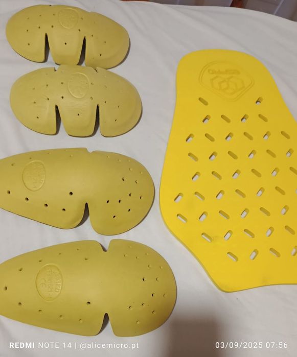 Jaqueta motard usada