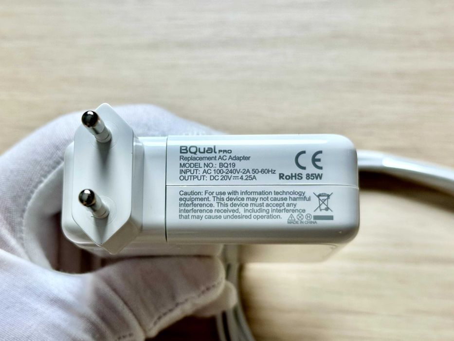 Ładowarka do MacBook MagSafe 2 85W – BQual, Nowa, 30 dni gwarancji