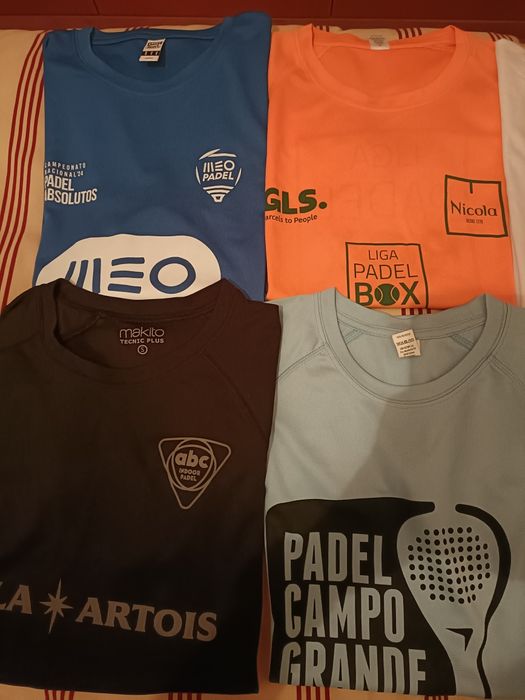 T-shirt técnica para desporto