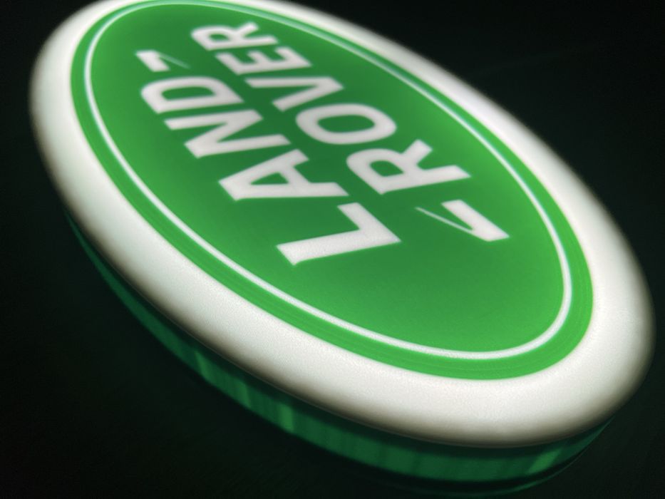 Painel luminoso Land rover