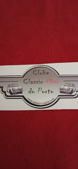 Autocolante Clube Classic Mini do Porto