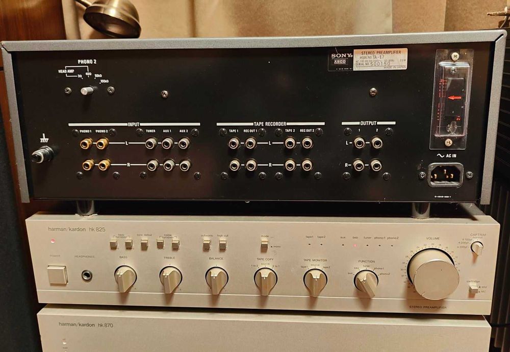 Попередній підсилювач SONY TA E-7