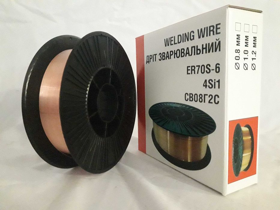 0,8мм Проволока сварочная Дріт зварювальний Народний Варіант ПОДЕШЕВШЕ