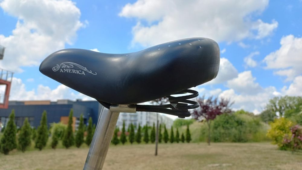 Rower miejski Kross damski damka srebrny