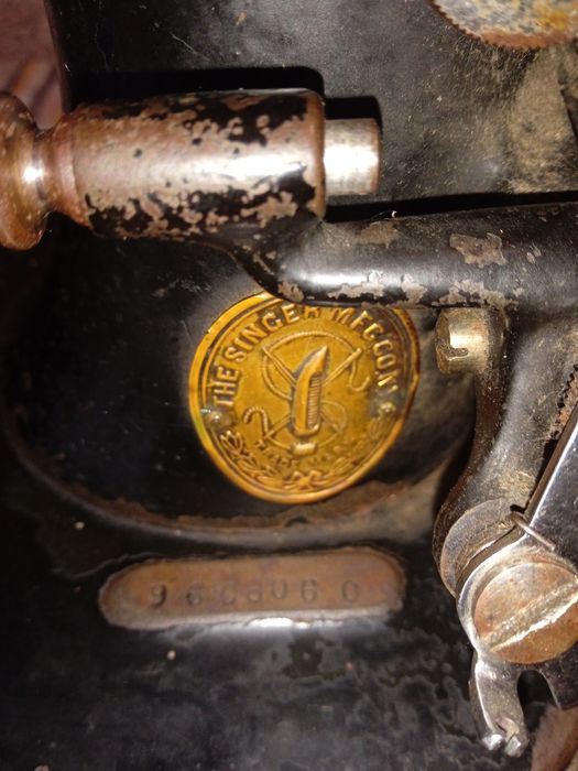 Швейная машинка Zinger 1872г.