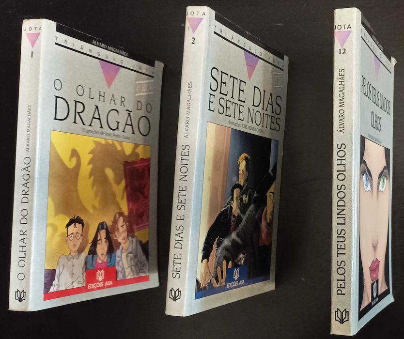 Livro Triângulo Jota de Álvaro Magalhães