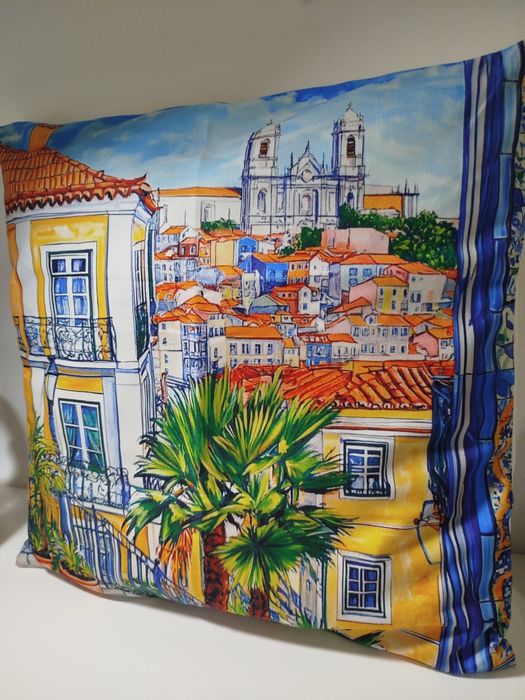 Almofada tema Lisboa