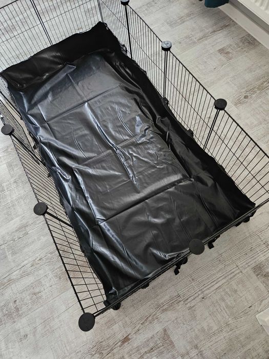 Klatka dla gryzoni chomików królików świnek z drzwiami i podłogą NOWA