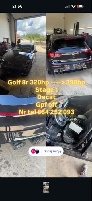 Chiptuning Stage 1/2 adblue dpf gpf egr | BMW, Audi, VAG, Mercedes, wszystkie marki | Hamownia DynoPro