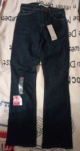 Джинси нові Levis, серія 512, р. 26 (S/М), широкі бедра. Оригінал