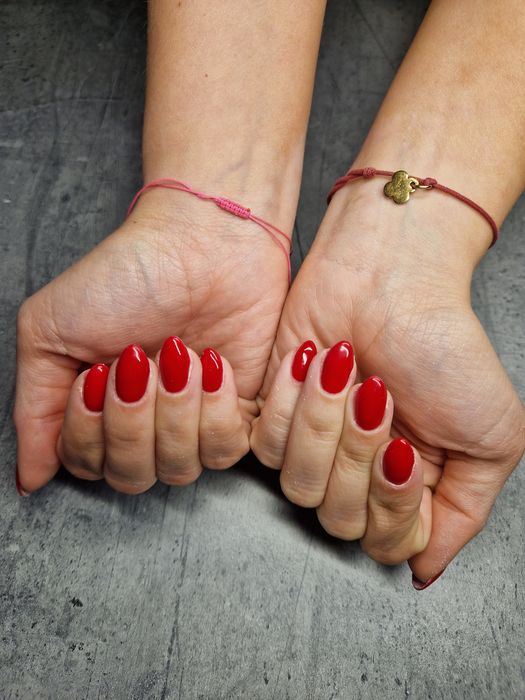 Manicure MUR BETON | hybrydowy | żelowy | zdobienia