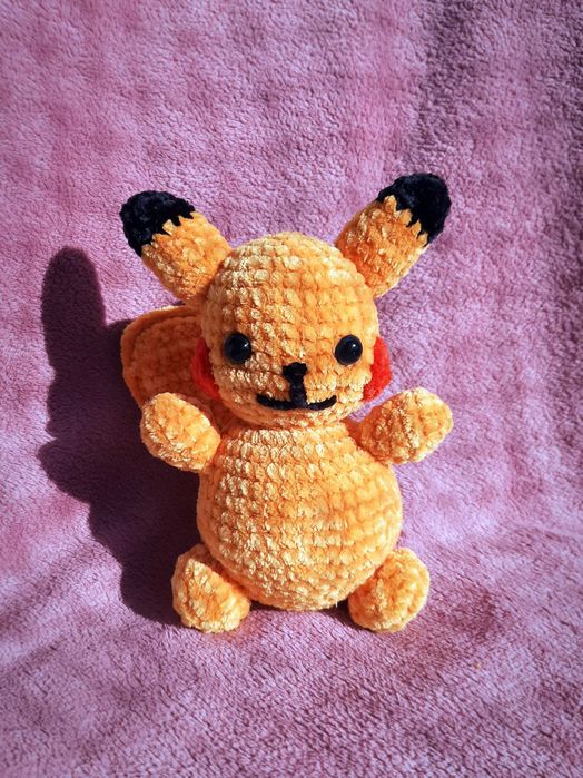 Pikachu pokemon pikaczu miękka maskotka pluszak