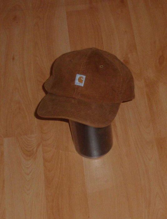 Вельветовая кепка/бейсболка Carhartt Wip Brown Polo Era Cap ORIGINAL