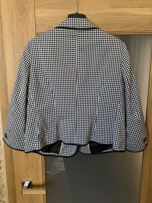 Żakiet w pepitkę 3/4 rękawa Mark&Spencer 46