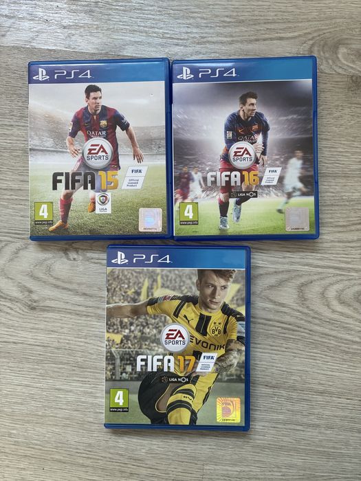 Jogos Fifa 16, 17 PS4