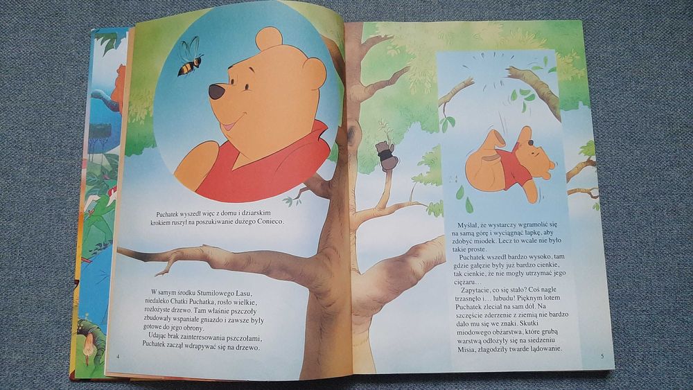 Przygody Kubusia Puchatka Walt Disney Kubuś Puchatek Wyd. Egmont A4