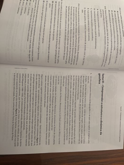 Questões de exame Resolvidas-Biologia e Geologia-11ano