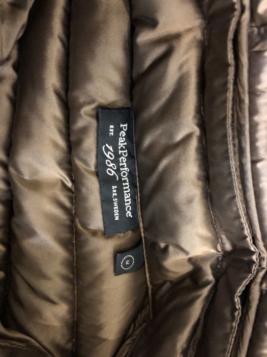 Kurtka puchowa Peak Performance rozm. M