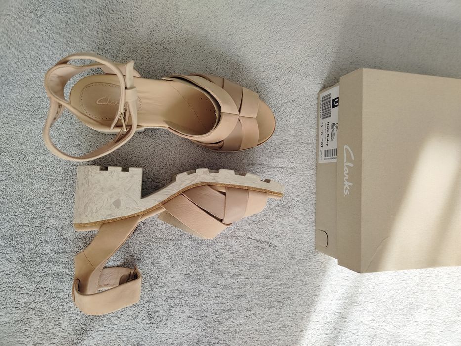 Clarks 37 nowe bez metki