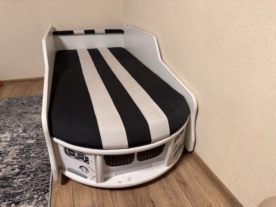 Детская кровать машина бмв bmw