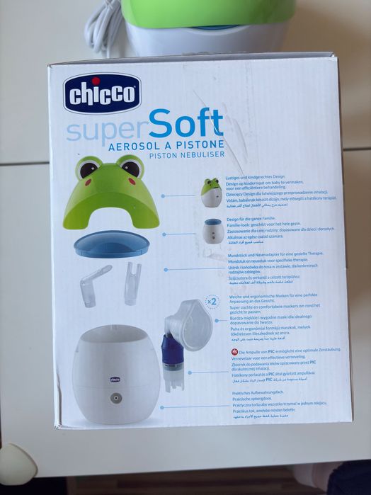 Nowy Inhalator Chicco Super Soft Frog – Dla dzieci – Nowy
