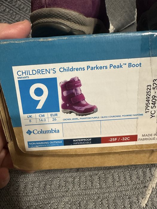 Зимние ботинки Columbia