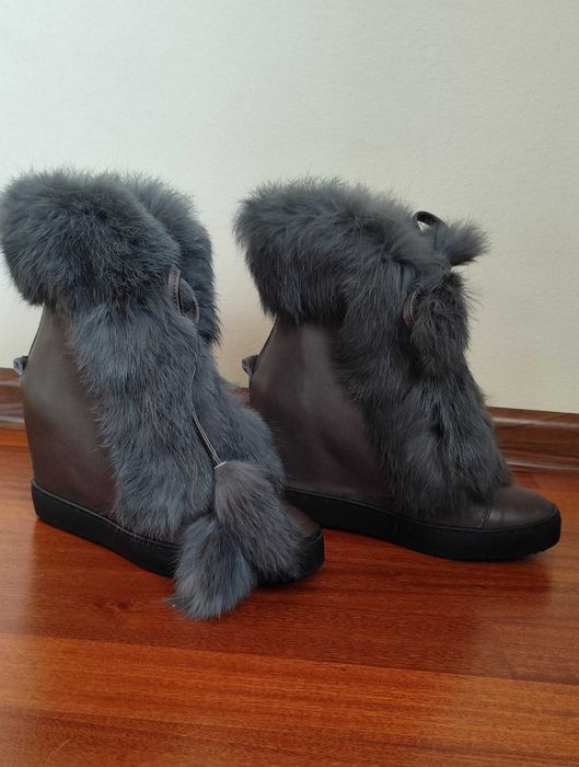Botki Booci Fur, r. 37