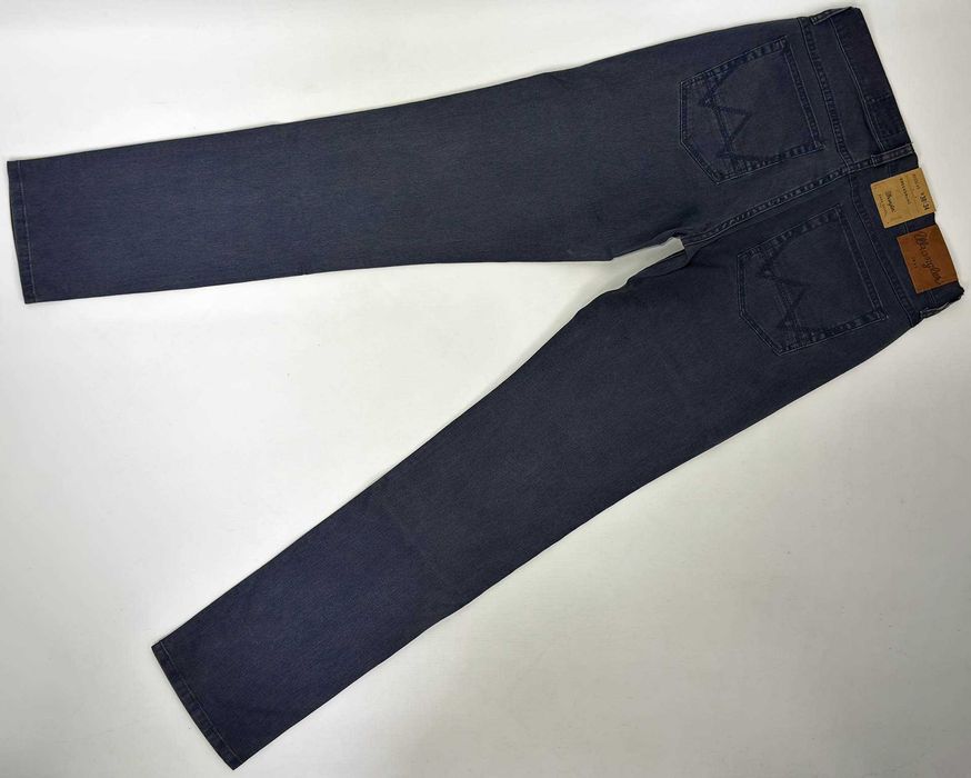 Spodnie męskie Wrangler Greensboro Navy Washed W30 L34