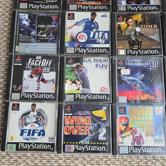 Zestaw 20 gier na PlayStation 1
