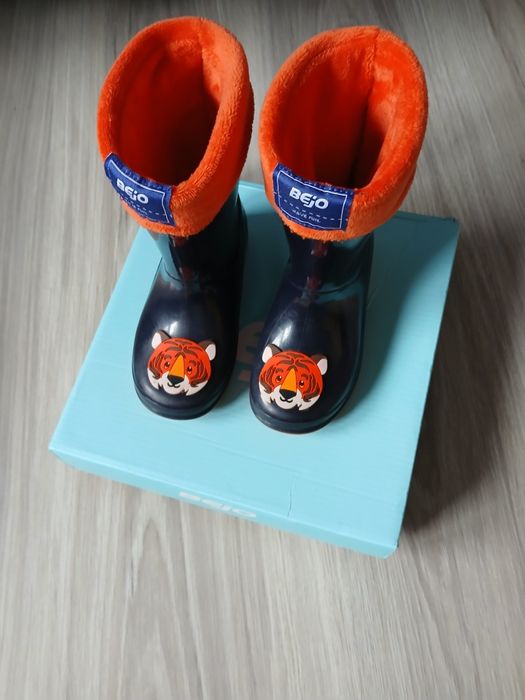 Ocieplane kalosze chłopięce marki BEJO rozm.26