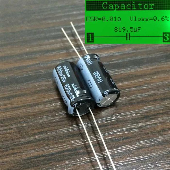 Конденсатор Nichicon Nippon Chemi-con 35В 25В 16В 10В 6.3В оригинал: 12 ...